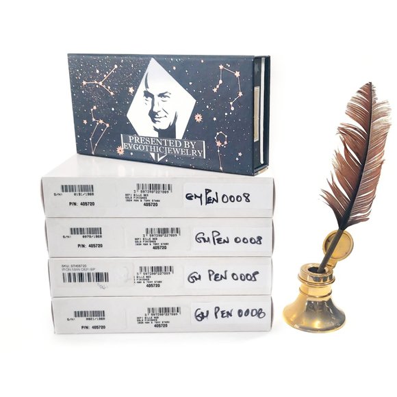 S.T. Dupont Limited Edition 405720 Iron Man Defi Red Gold Trim Ballpoint Pen - Picture 8 of 9